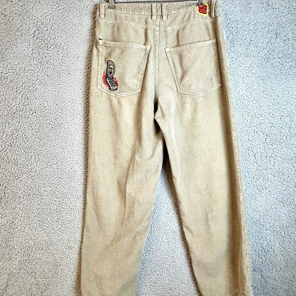 Empyre Corduroy Pants 33x28 Baggy Relax Fit Skater Y2K Flip Phone Wide Leg
